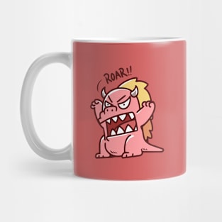 Roaring Red Zilla Mug